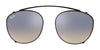 Ray-Ban RX6355C Clip-On Sunglasses / Black №2509B8 / Silver Gradient Flash (3N 14.5%) / Size 47