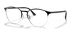 Ray-Ban RX6375 Eyeglasses / Black On Silver №2861 / Size 51