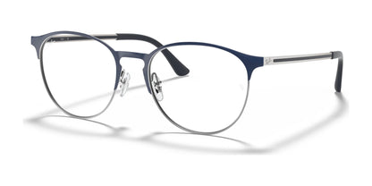 Ray-Ban RX6375 Eyeglasses Blue On Gunmetal