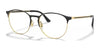 Ray-Ban RX6375 Eyeglasses / Black On Gold №3051 / Size 51