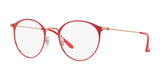 Ray-Ban RX6378 Eyeglasses Red / Clear