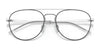 Ray-Ban RX6414 Eyeglasses / Black On Silver №2983 / Size 53