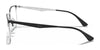 Ray-Ban RX6421 Eyeglasses / Black On Silver №2997 / Size 52