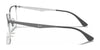 Ray-Ban RX6421 Eyeglasses / Black On Silver №2997 / Size 52