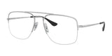 Ray-Ban THE GENERAL GAZE RX6441 Eyeglasses Silver