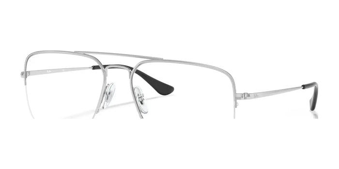Ray-Ban THE GENERAL GAZE RX6441 Eyeglasses | Size 56 / Silver №2501
