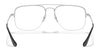 Ray-Ban THE GENERAL GAZE RX6441 Eyeglasses | Size 56 / Silver №2501