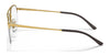 Ray-Ban RX6444 Eyeglasses | Size 53 / Arista Gold №2500 / Clear