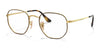 Ray-Ban RX6448 Eyeglasses / Havana On Gold №2945 / Size 48