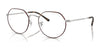 Ray-Ban JACK RX6465 Eyeglasses / Matte Havana On Matte Silver №3194 / Size 49
