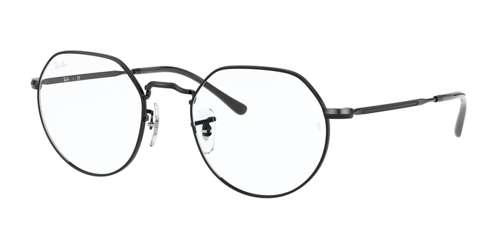 Ray-Ban JACK RX6465F Eyeglasses | Size 53 / Black №2509