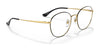 Ray-Ban RX6475D Eyeglasses | Size 55 / Black On Gold №2991