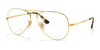Ray-Ban AVIATOR RX6489 Eyeglasses / Arista Gold №2500 / Size 55