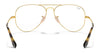 Ray-Ban AVIATOR RX6489 Eyeglasses / Arista Gold №2500 / Size 55