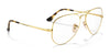 Ray-Ban AVIATOR RX6489 Eyeglasses / Arista Gold №2500 / Size 55