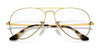 Ray-Ban AVIATOR RX6489 Eyeglasses / Arista Gold №2500 / Size 55