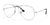 Ray-Ban AVIATOR RX6489 Eyeglasses / Silver №2501