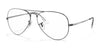 Ray-Ban AVIATOR RX6489 Eyeglasses / Gunmetal №2502 / Size 55