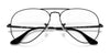 Ray-Ban AVIATOR RX6489 Eyeglasses / Arista Gold №2500 / Size 55