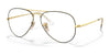 Ray-Ban AVIATOR RX6489 Eyeglasses / Gold №2890 / Size 55