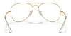 Ray-Ban AVIATOR RX6489 Eyeglasses / Arista Gold №2500 / Size 55