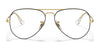 Ray-Ban AVIATOR RX6489 Eyeglasses / Arista Gold №2500 / Size 55