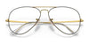 Ray-Ban AVIATOR RX6489 Eyeglasses / Arista Gold №2500 / Size 55