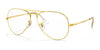 Ray-Ban AVIATOR RX6489 Eyeglasses / Gold №3086 / Size 55