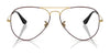 Ray-Ban AVIATOR RX6489 Eyeglasses / Arista Gold №2500 / Size 55