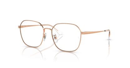 Ray-Ban RX6490D Eyeglasses Rose Gold