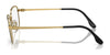 Ray-Ban RX6495 Eyeglasses | Size 54 / Black On Gold №2991