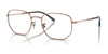 Ray-Ban RX6496 Eyeglasses / Rose Gold №3094 / Size 51