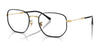 Ray-Ban RX6496 Eyeglasses / Black On Arista №3175 / Size 51
