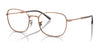 Ray-Ban RX6497 Eyeglasses | Size 51 / Rose Gold №3094 / Clear