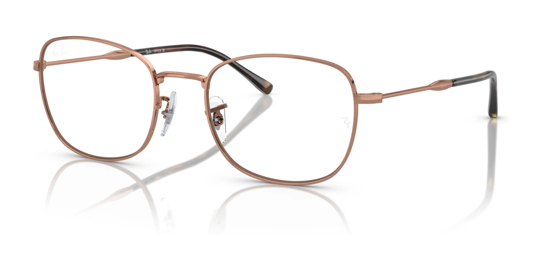 Ray-Ban RX6497 Eyeglasses Rose Gold