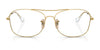 Ray-Ban RX6499 Eyeglasses | Size 55 / Arista Gold №2500