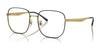 Ray-Ban RX6503D Eyeglasses | Size 55 / Black On Gold №2991