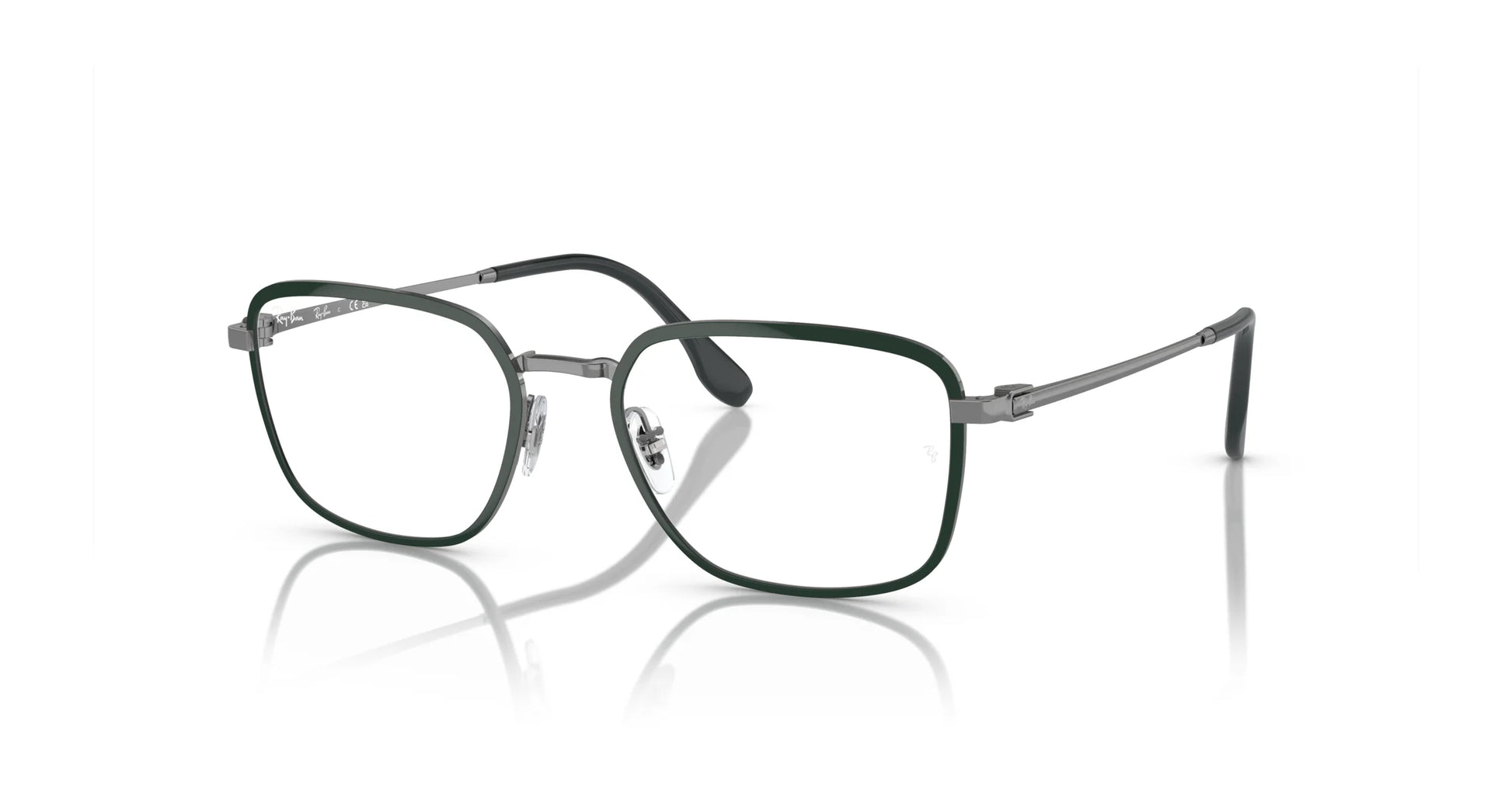 Ray-Ban RX6511 Eyeglasses Green On Gunmetal