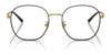 Ray-Ban RX6515D Eyeglasses | Size 54 / Black On Gold №2991