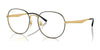 Ray-Ban RX6517D Eyeglasses | Size 55 / Black On Gold №2991