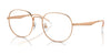 Ray-Ban RX6517D Eyeglasses | Size 55 / Rose Gold №3094