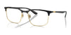 Ray-Ban RX6518 Eyeglasses / Black On Gold №2890 / Size 55