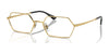 Ray-Ban YEVI RX6528 Eyeglasses / Arista Gold №2500 / Size 54