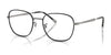 Ray-Ban RX6534 Eyeglasses / Matte Black On Matte Gunmetal №3187 / Size 51