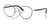 Ray-Ban RX6538D Eyeglasses | Size 53 / Black On Silver №2861