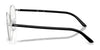 Ray-Ban RX6538D Eyeglasses | Size 53 / Black On Silver №2861