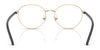 Ray-Ban RX6538D Eyeglasses | Size 53 / Black On Silver №2861
