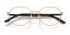 Ray-Ban RX6538D Eyeglasses | Size 53 / Black On Silver №2861