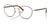 Ray-Ban RX6538D Eyeglasses | Size 53 / Havana On Pale Gold №3193