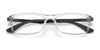 Ray-Ban RX7017 Eyeglasses / Black On Green №5197 / Size 54